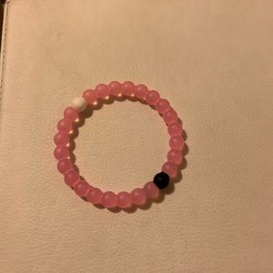 Pink breast cancer lokai bracelet